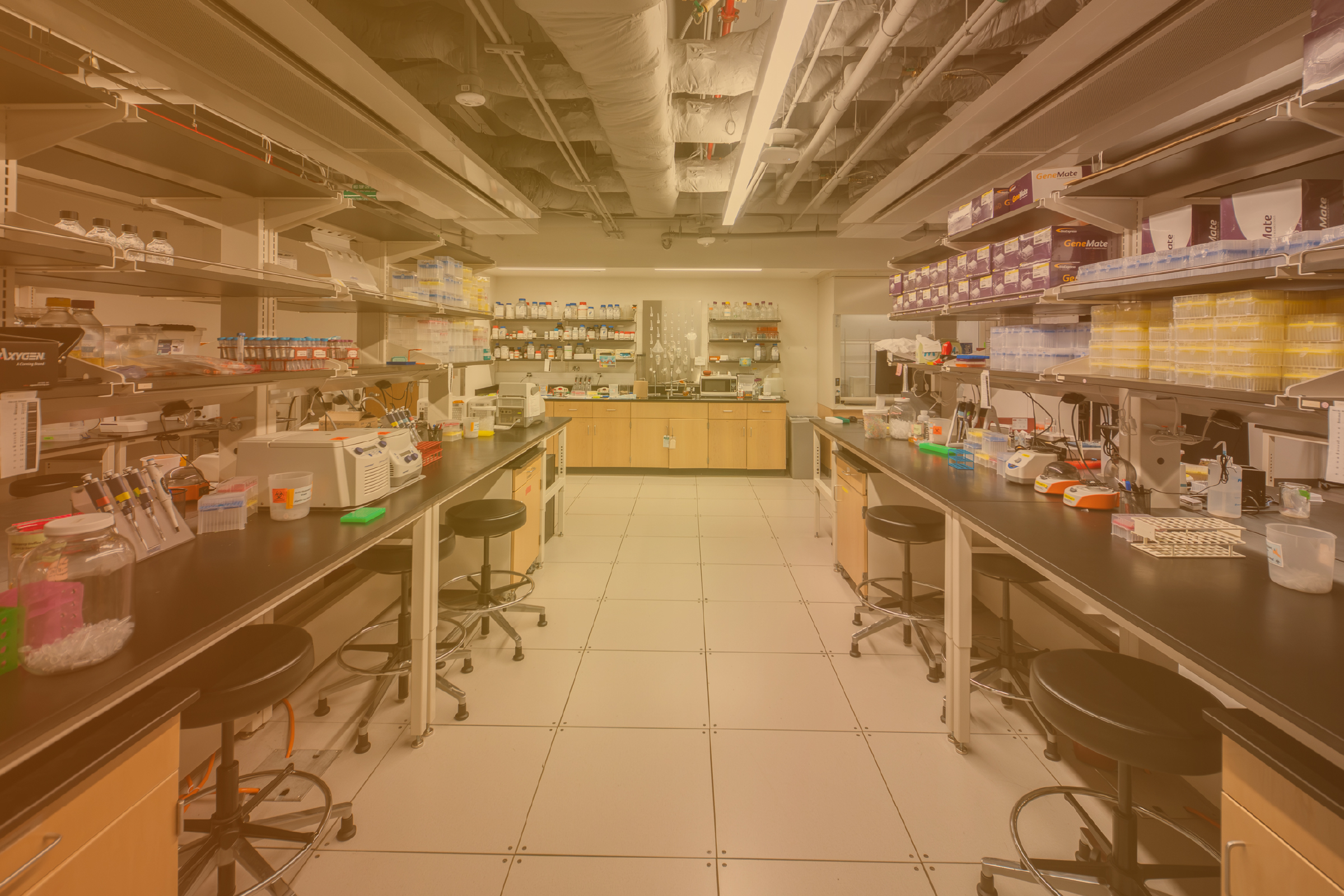 empty science lab
